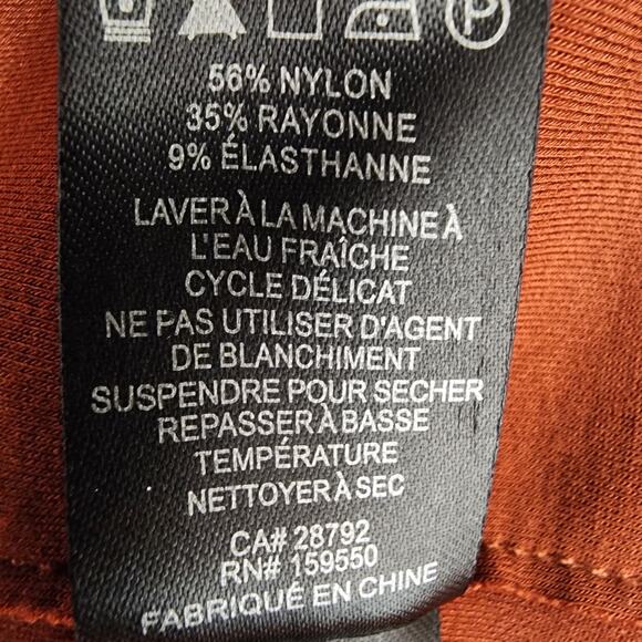 Carolina Belle Montreal Jacket Oversize Rusty Brown Open Front Long Cardigan XL - Picture 10 of 11